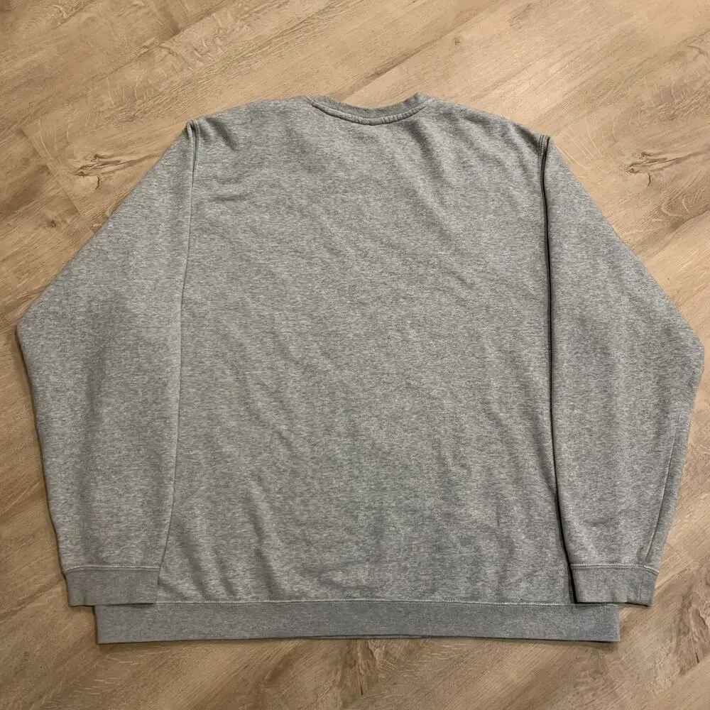 Nike UNH Wildcats University Of New Hampshire Sweatshirt Men's 3XL XXXL Gray
